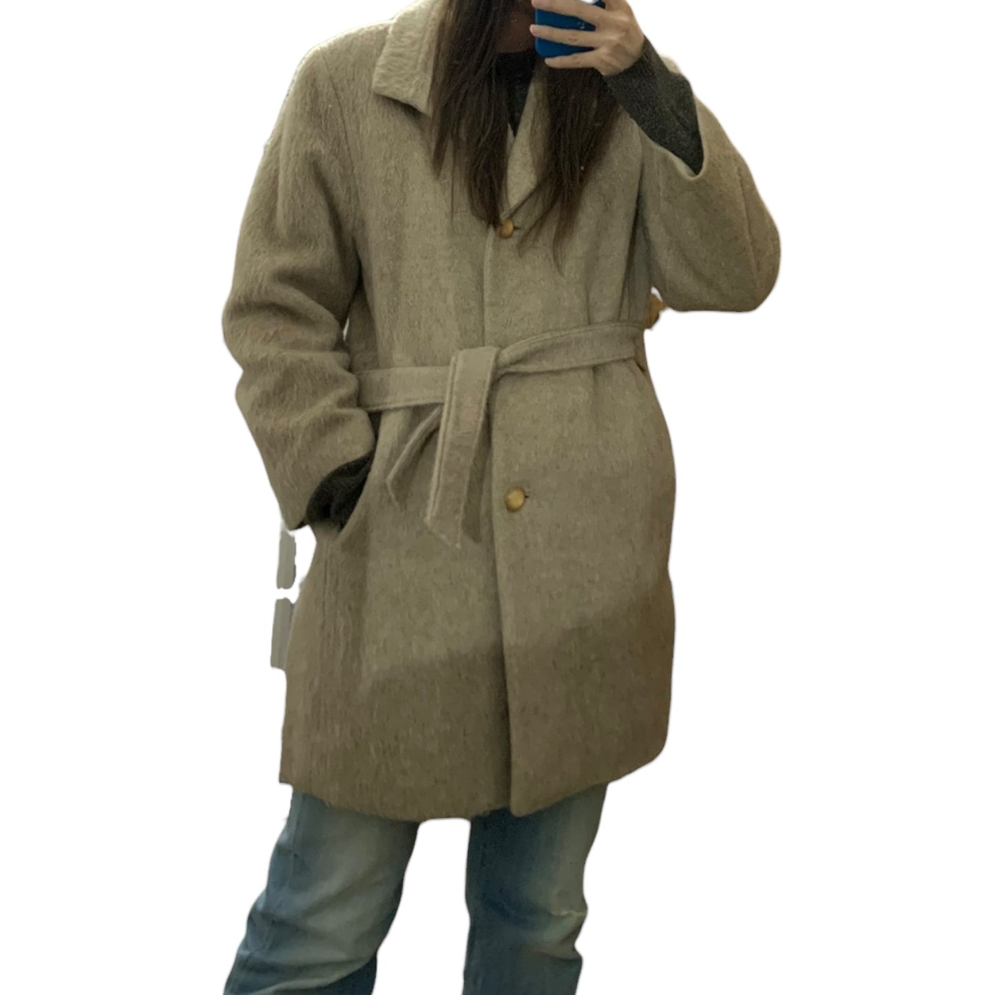 Cappotto Donna Vintage Beige