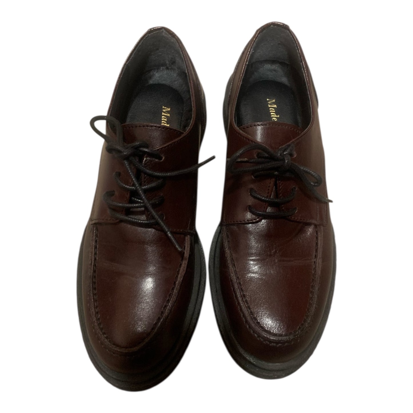 Scarpe Mocassini Donna Pelle Bordeaux