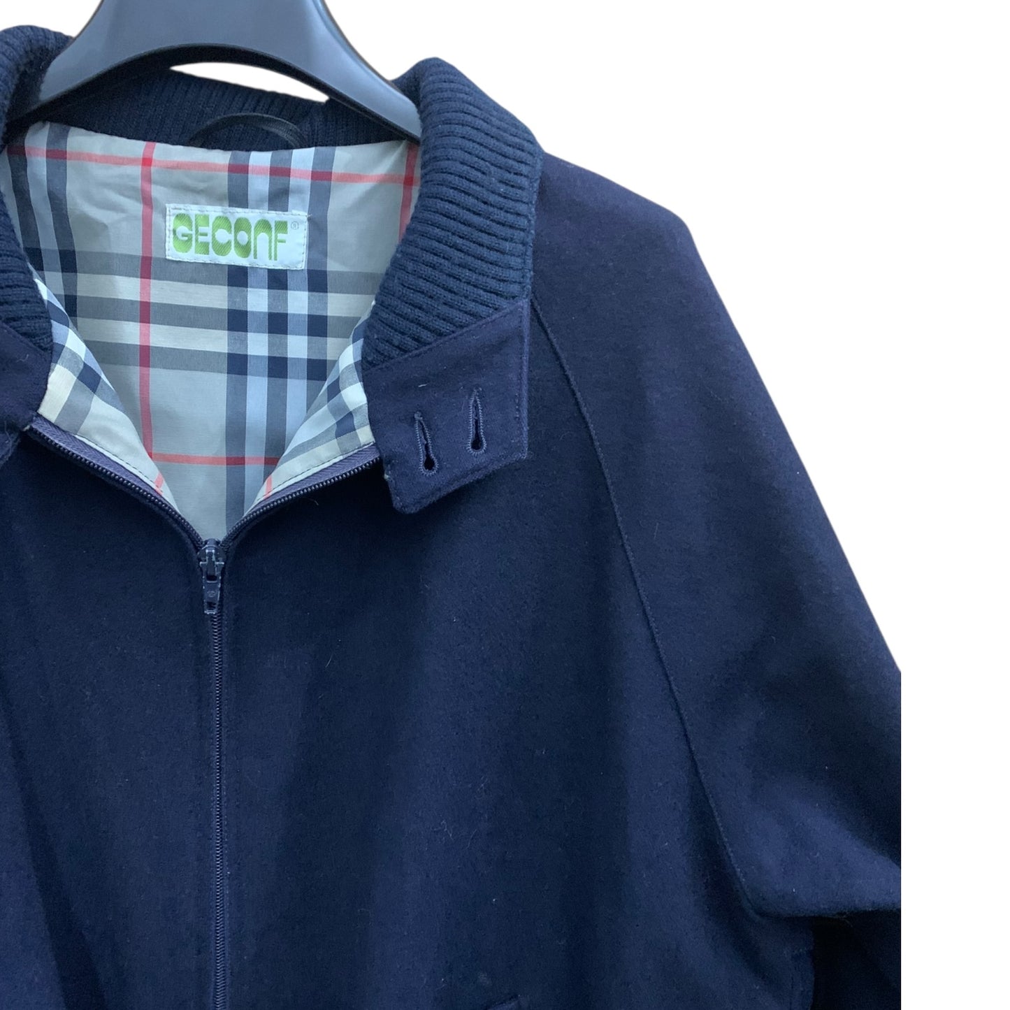 Giacca Uomo Geconf Vintage Bomber Lana