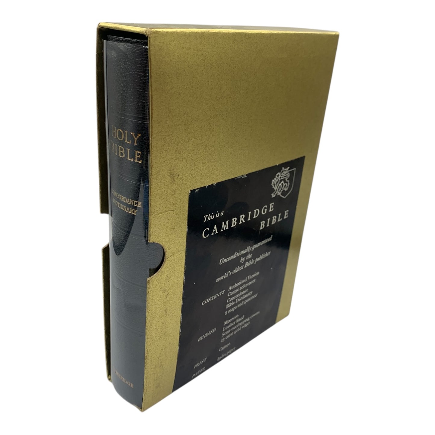 Libro Bibbia Cambridge