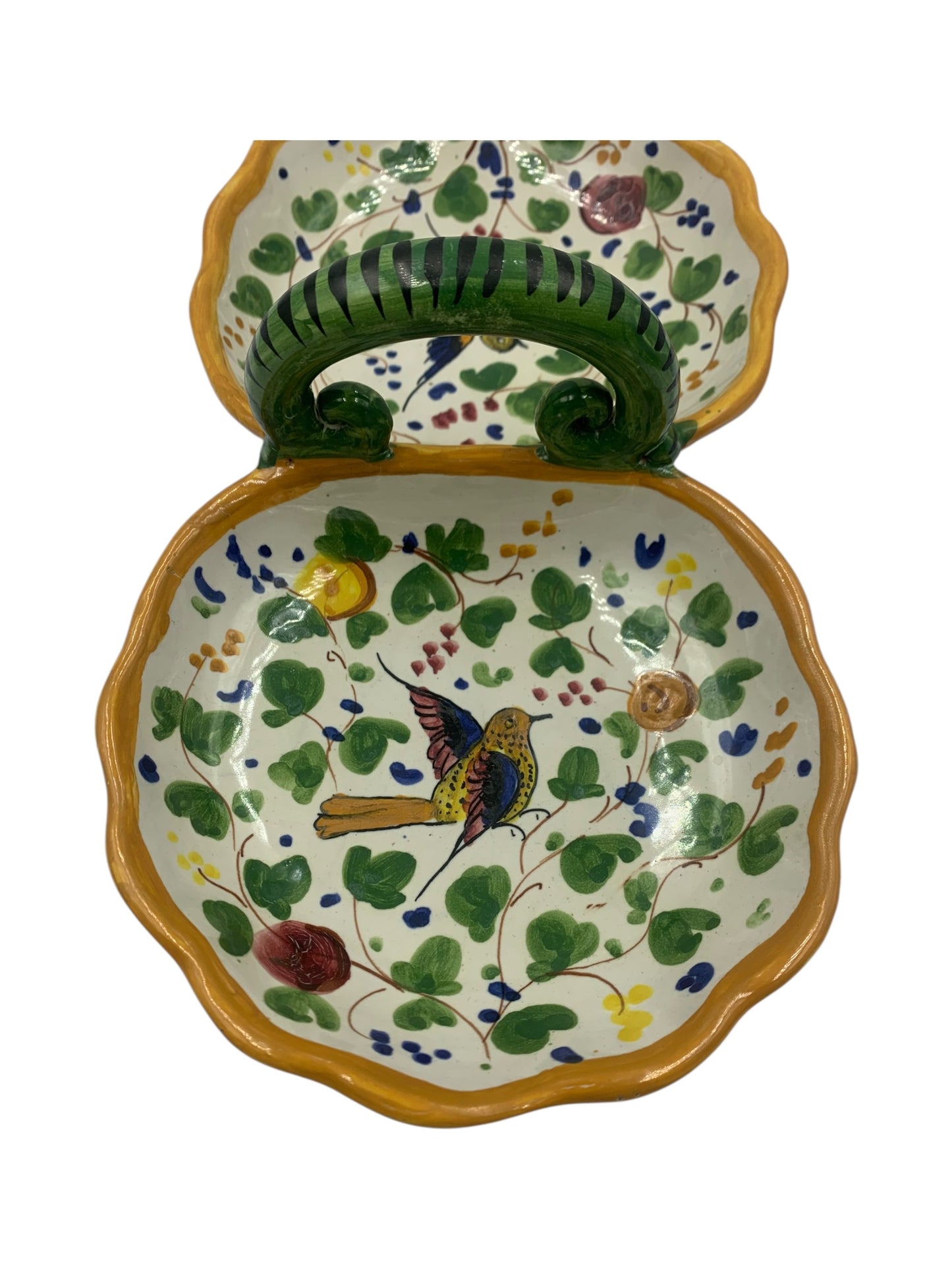 Antipastiera Epoca Ceramica Deruta