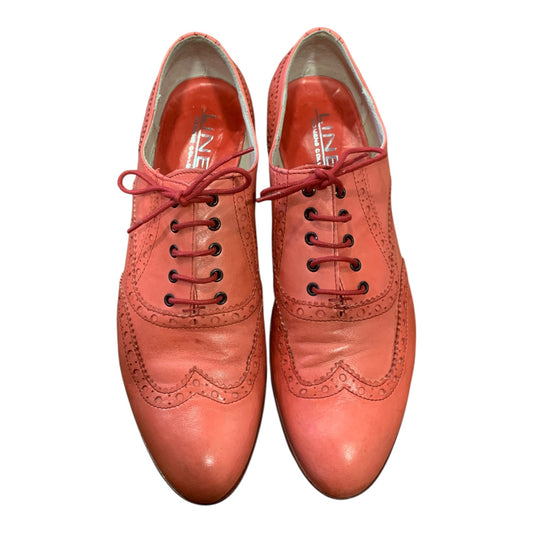 Scarpe Donna Oxford Pelle Vintage