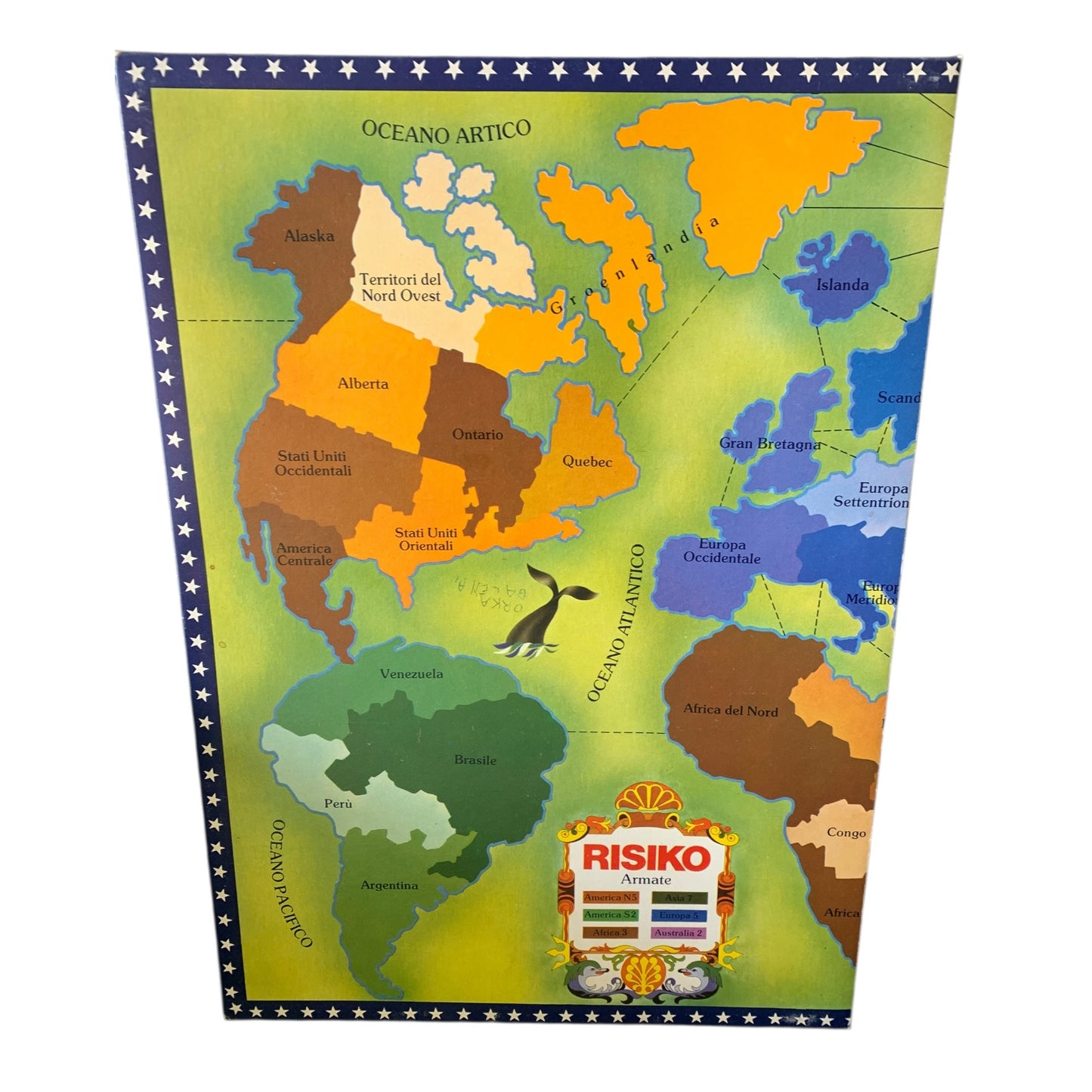 Gioco Da Tavolo Risiko! Vintage