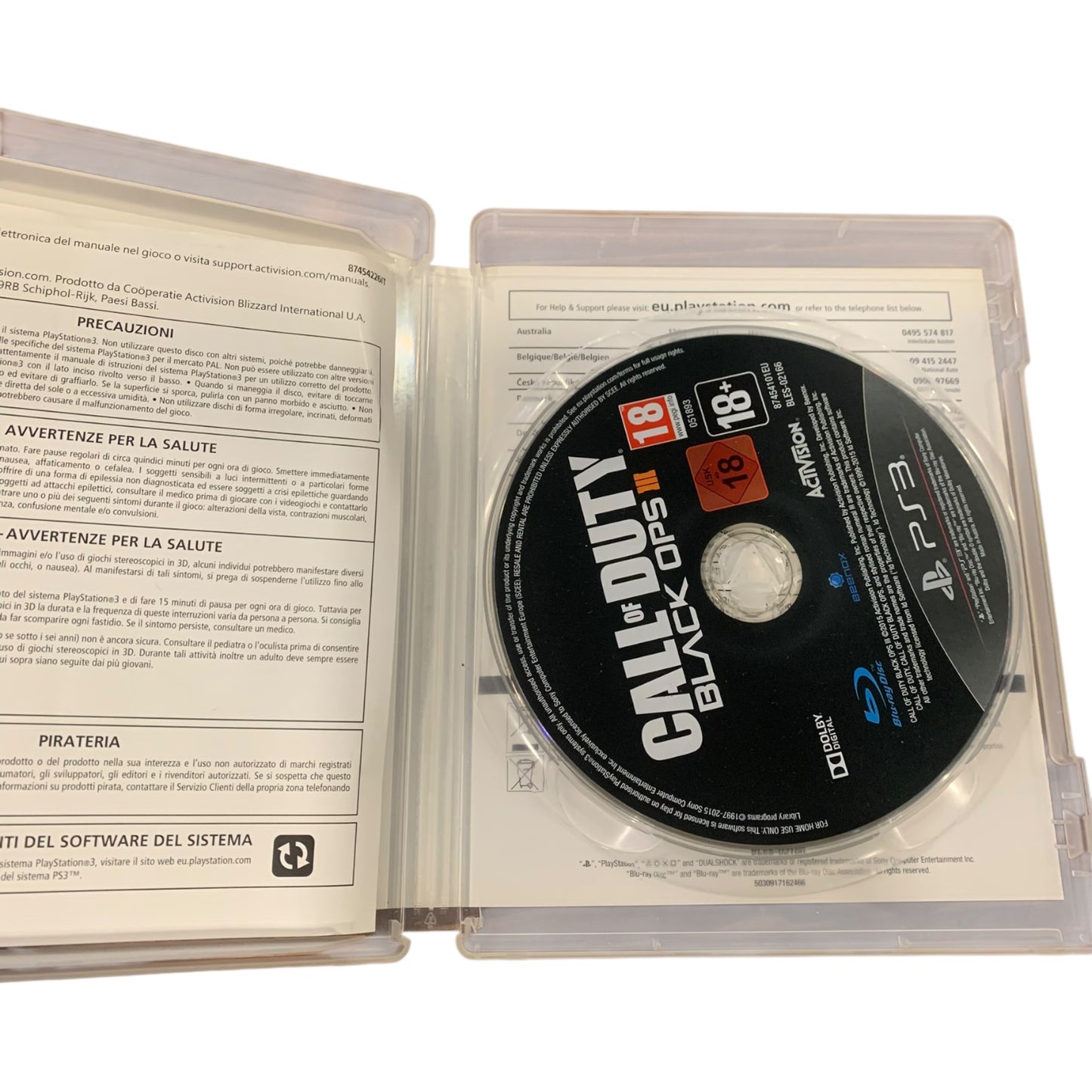 Gioco Play Station 3 Call Of Duty
