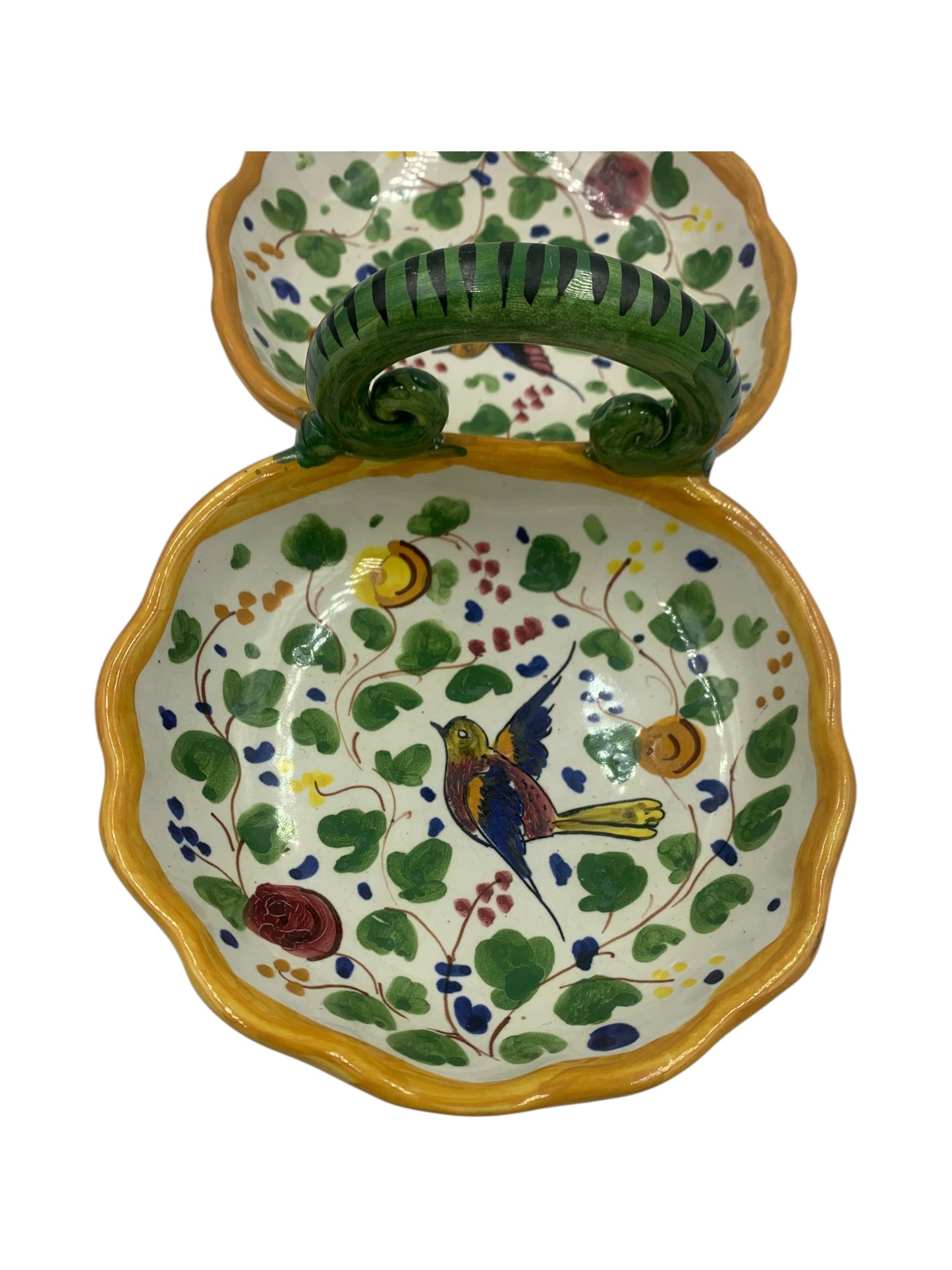 Antipastiera Epoca Ceramica Deruta