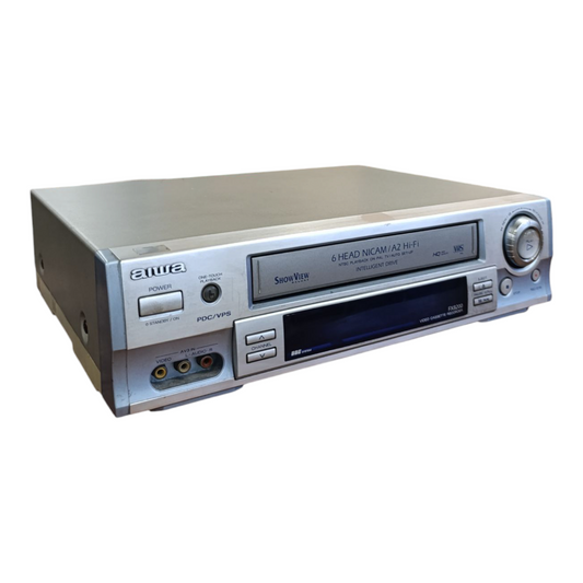 Videoregistratore VHS Aiwa FX8200 Hi-Fi Con Telecomando