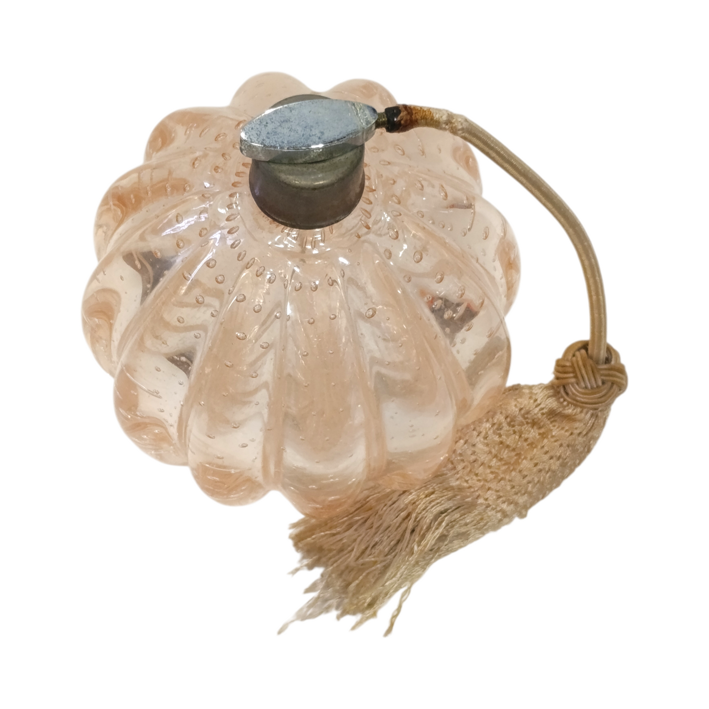 Murano Barovier Set Boccetta Portaprofumo e Vaporizzatore