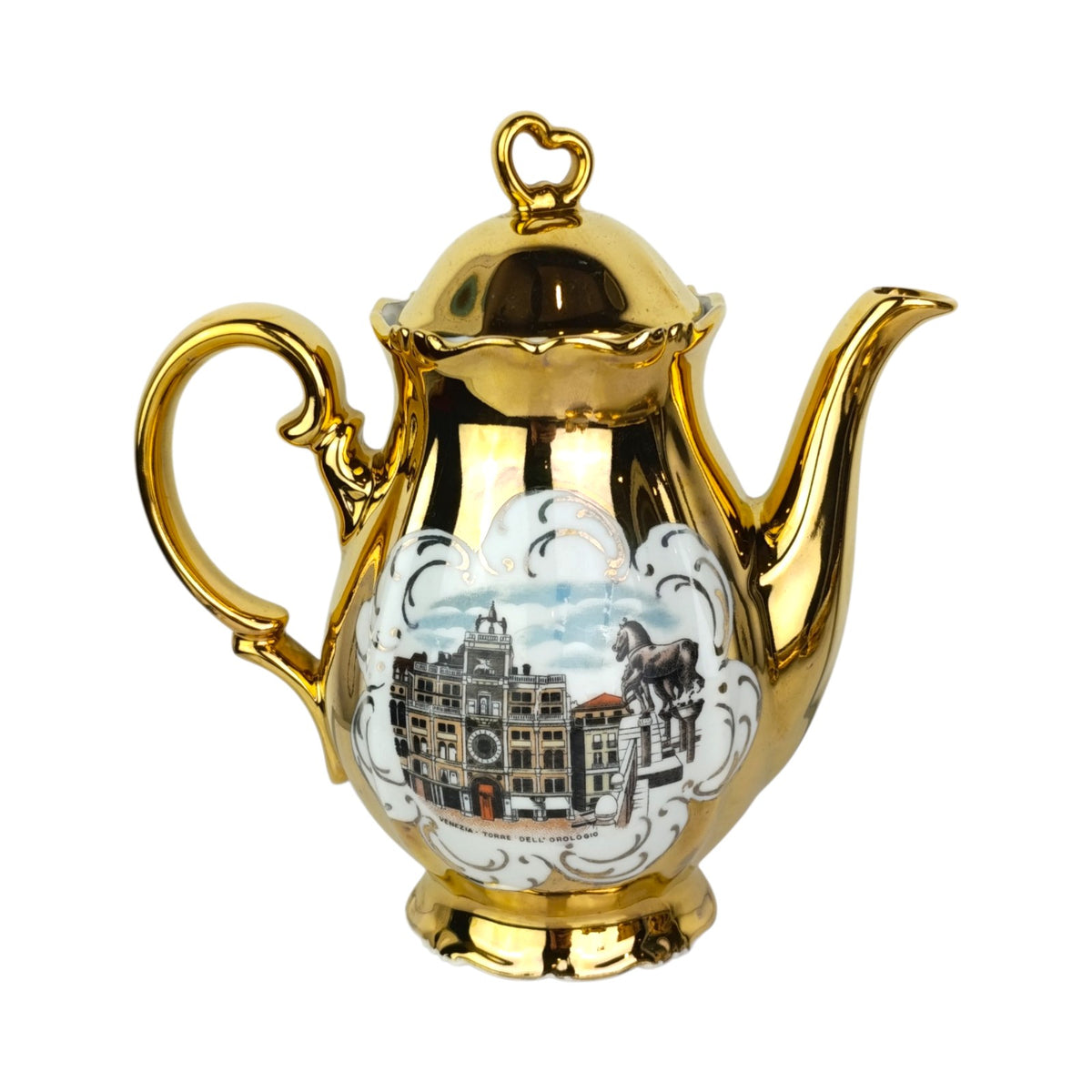 Servizio Caffè Porcellana Dorata Venezia