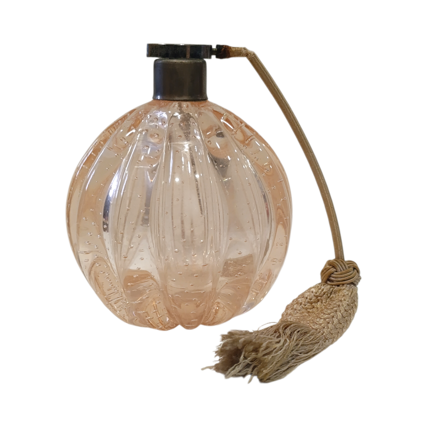 Murano Barovier Set Boccetta Portaprofumo e Vaporizzatore