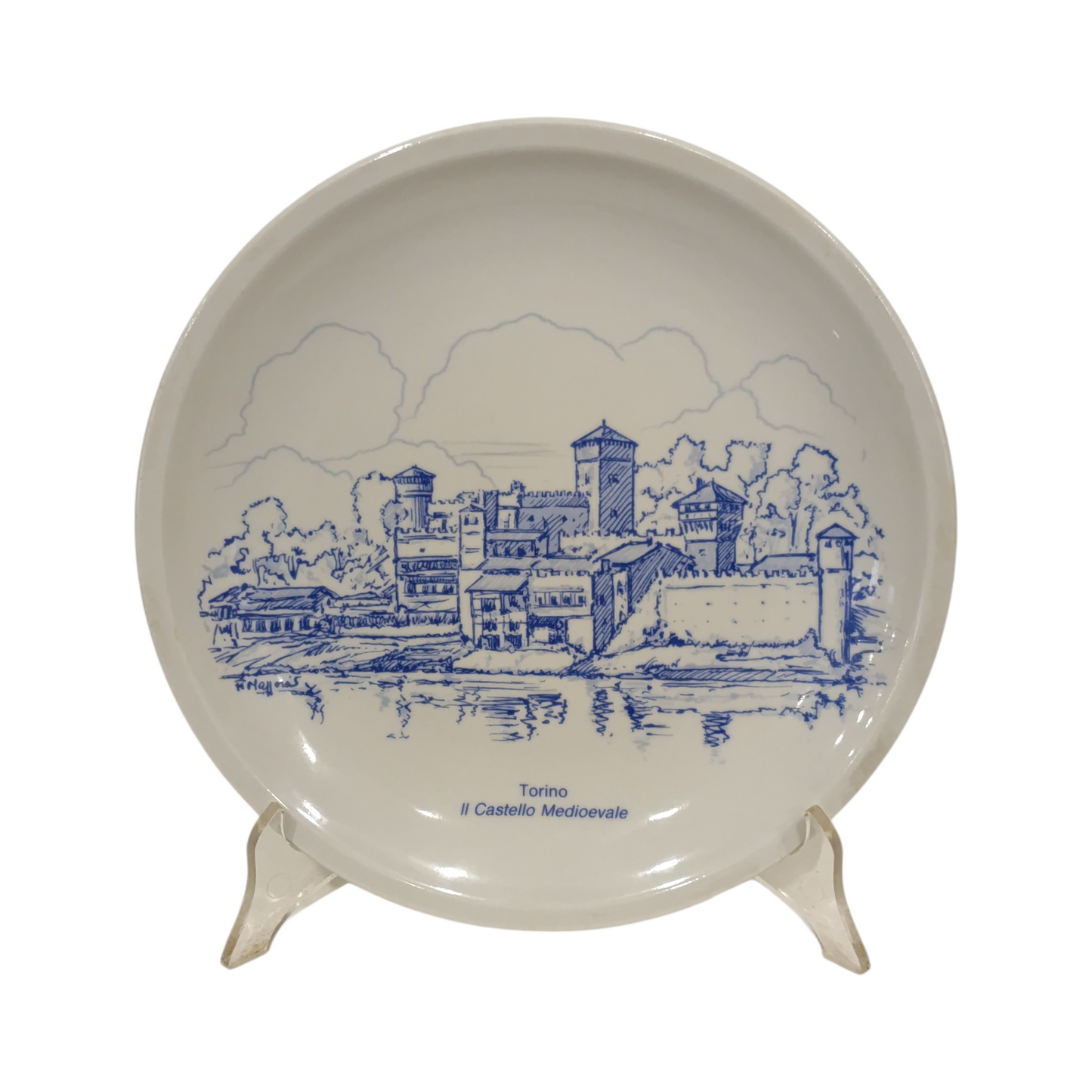 Set 4 Piatti Da Collezione Torino RCM