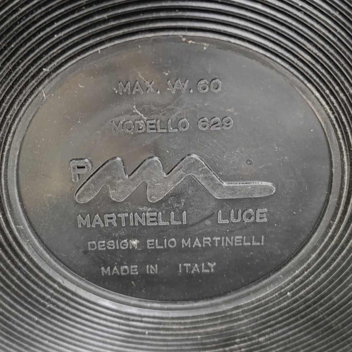 Lampada Cobra Design Elio Martinelli Anni 60