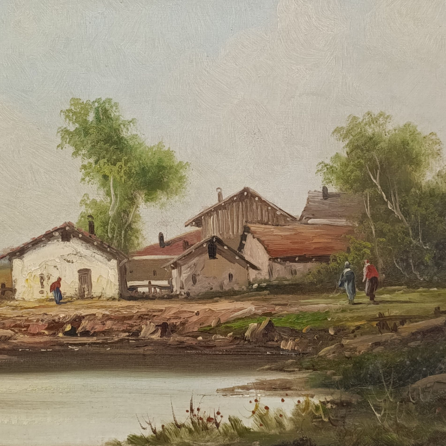 Quadro Dipinto Di Francesco Mancini