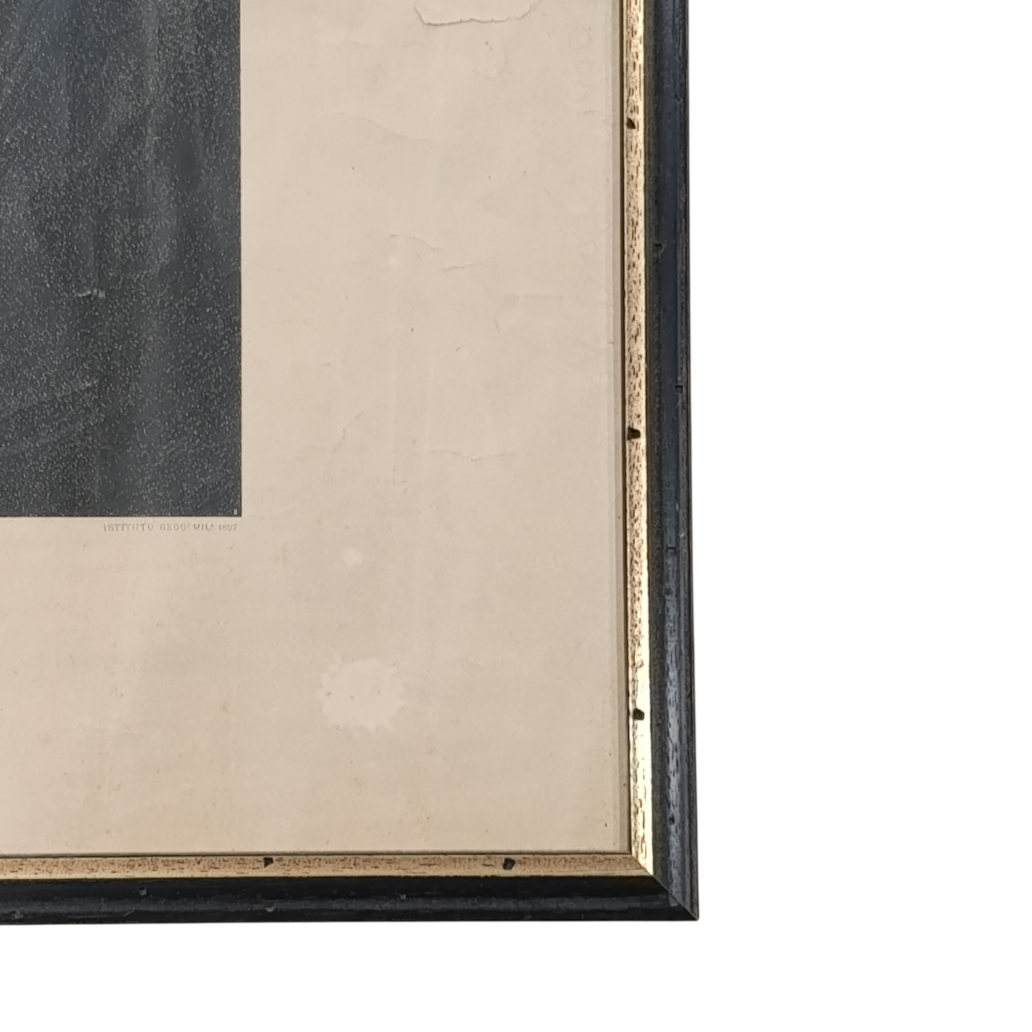 Stampa Galileo Galilei Fine XIX Secolo
