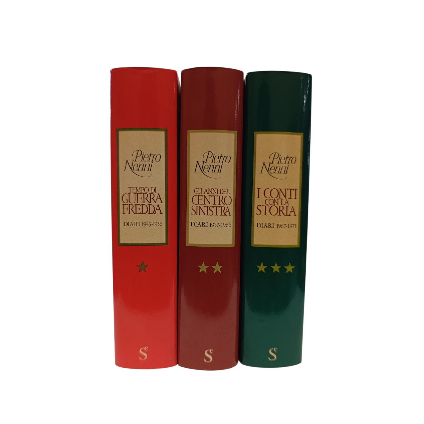 Libri Pietro Nenni Diari 3 Volumi