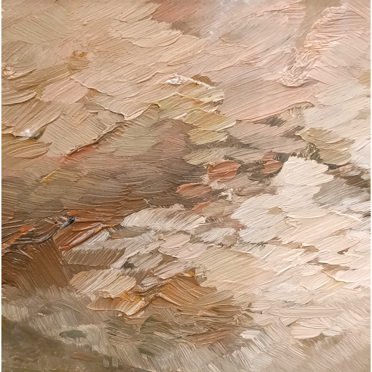 Dipinto Olio Su Tela Di Riccardo Colucci