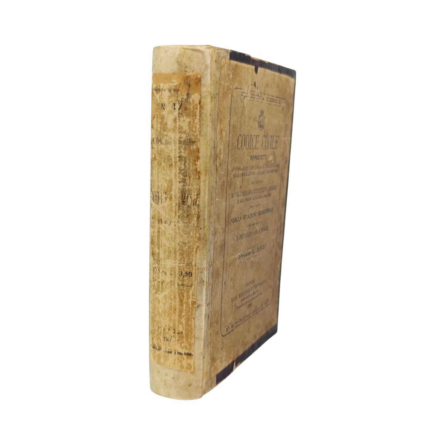 Codice Civile Annotato Pietrocola 1900
