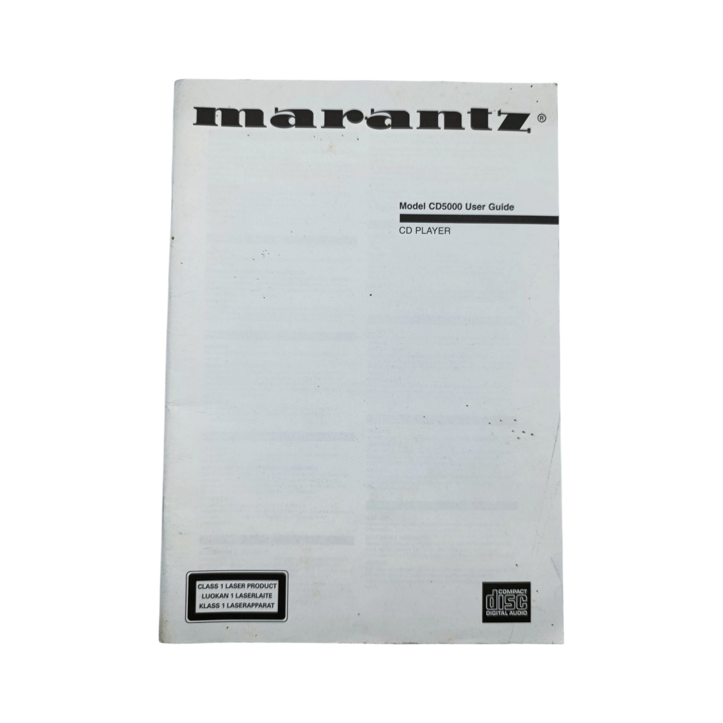 Lettore CD Marantz CD-5000