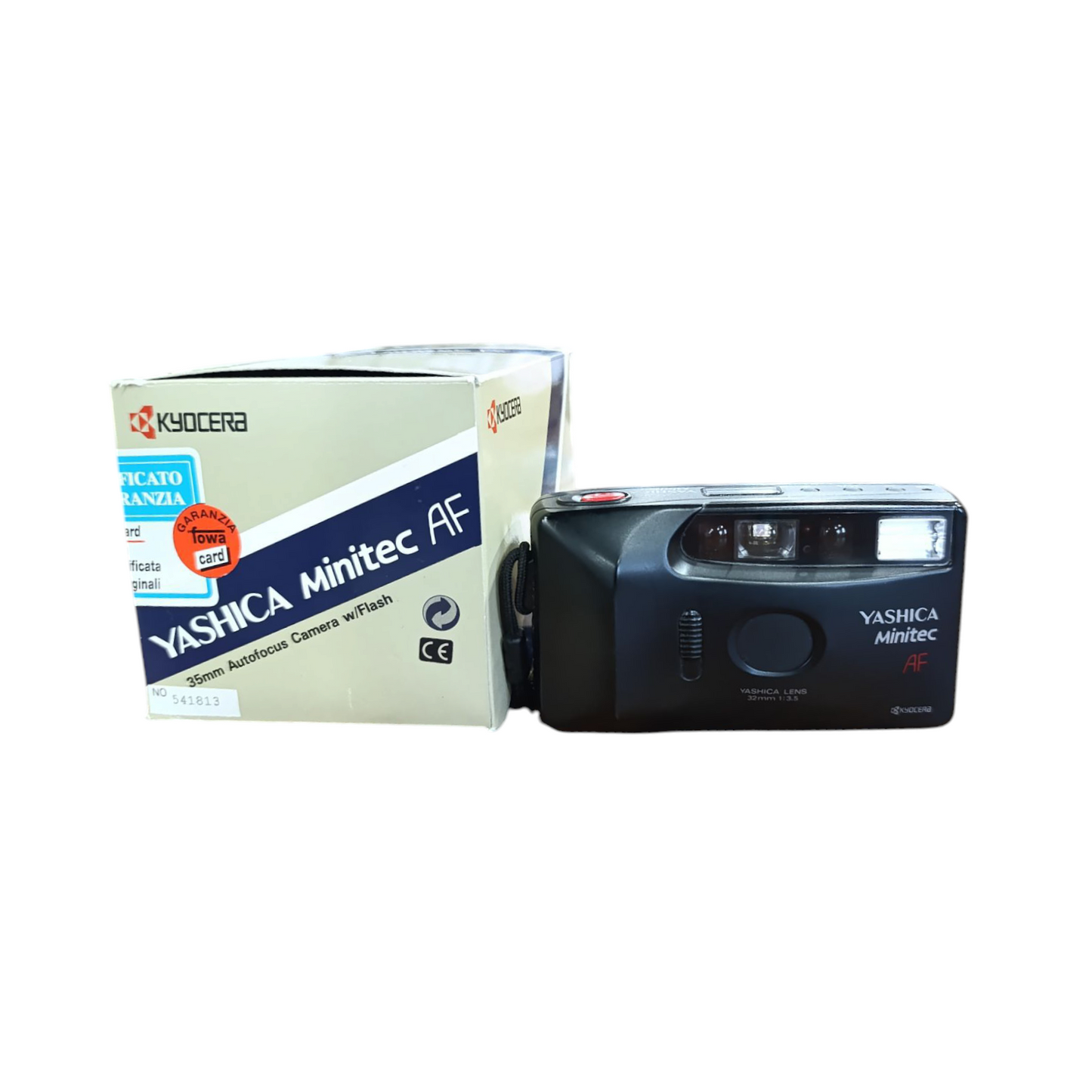 Fotocamera a rullino compatta Yashica Mintec AF