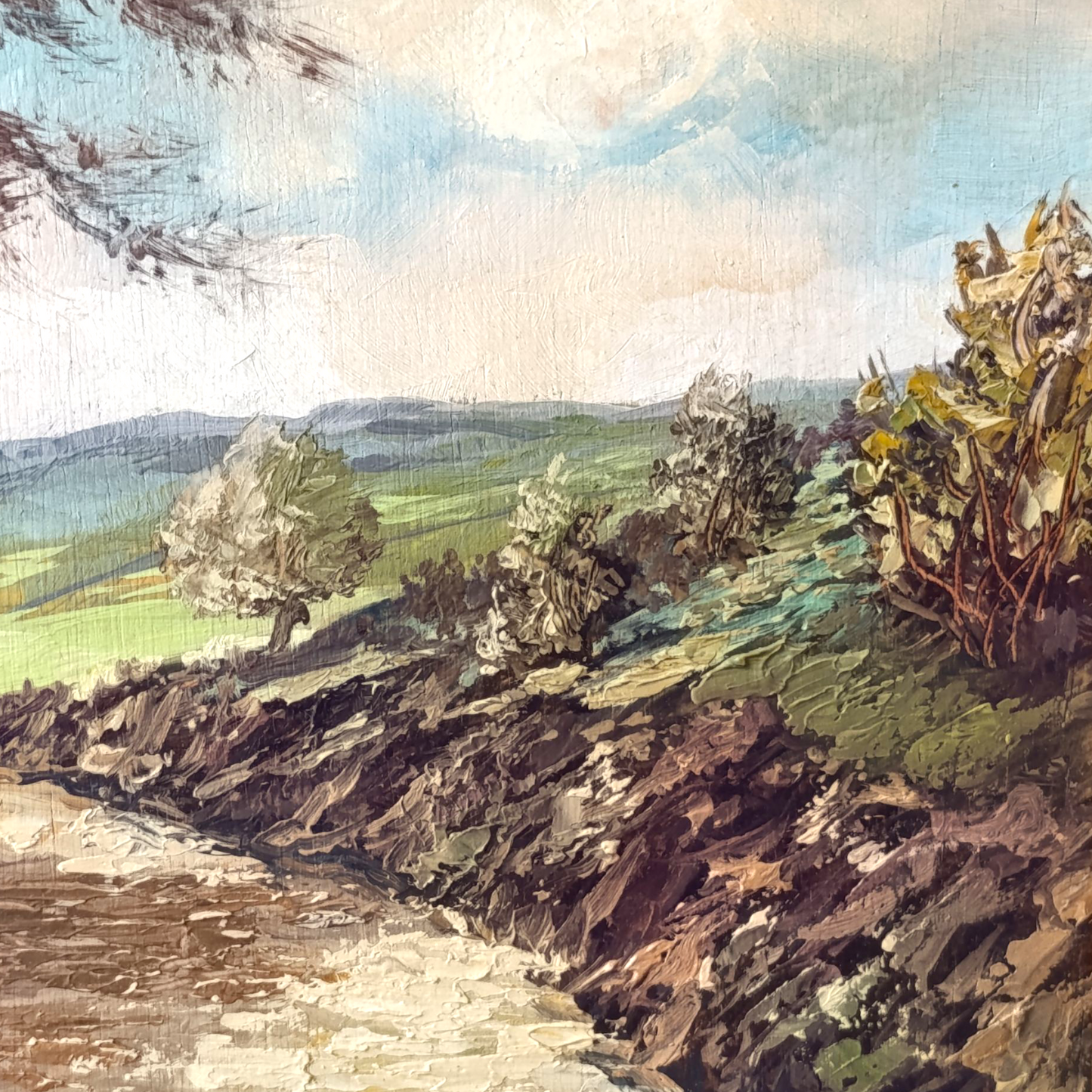 Dipinto Olio Su Tela Di Fornasari