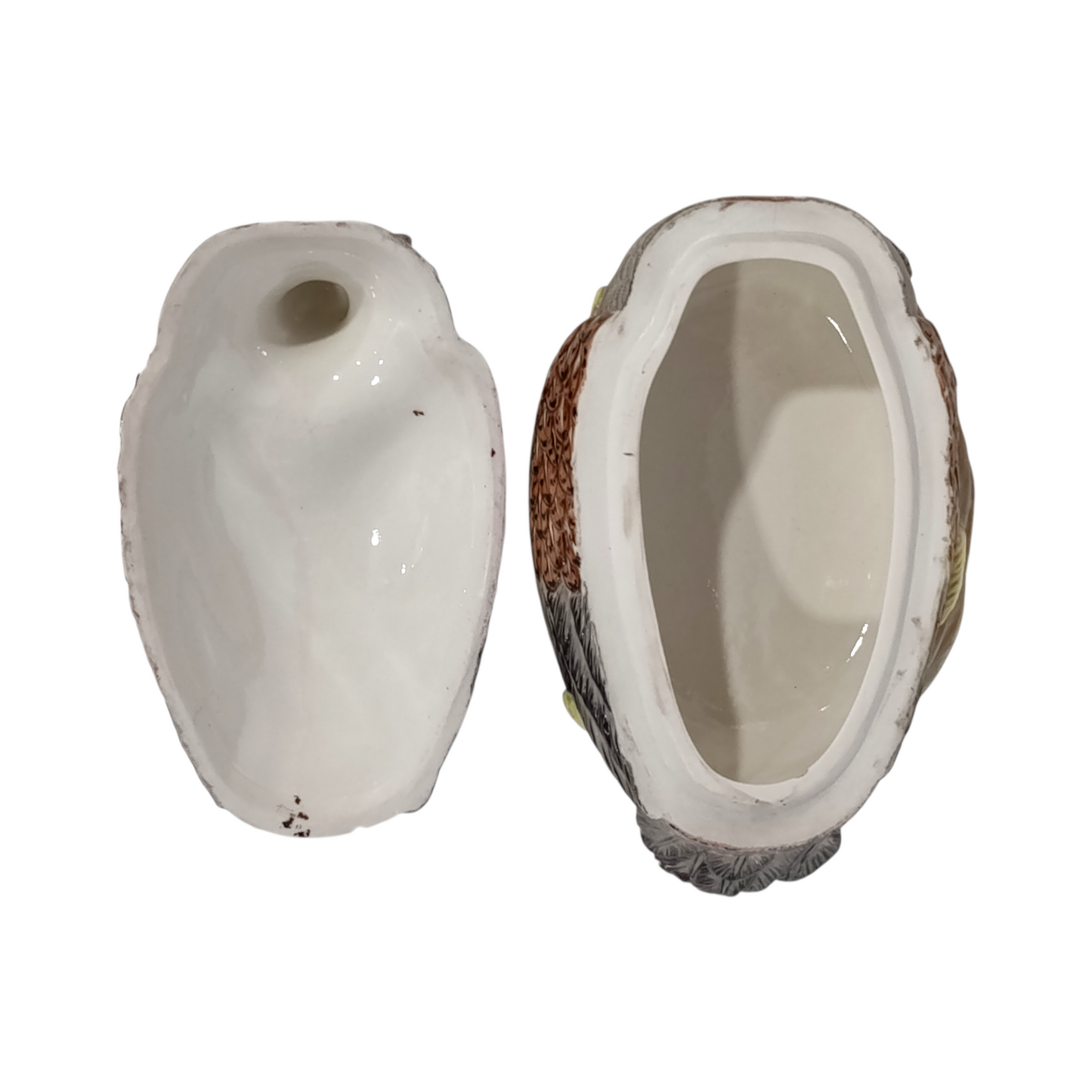 Zuppiera Porcellana Pernice Nel Nido
