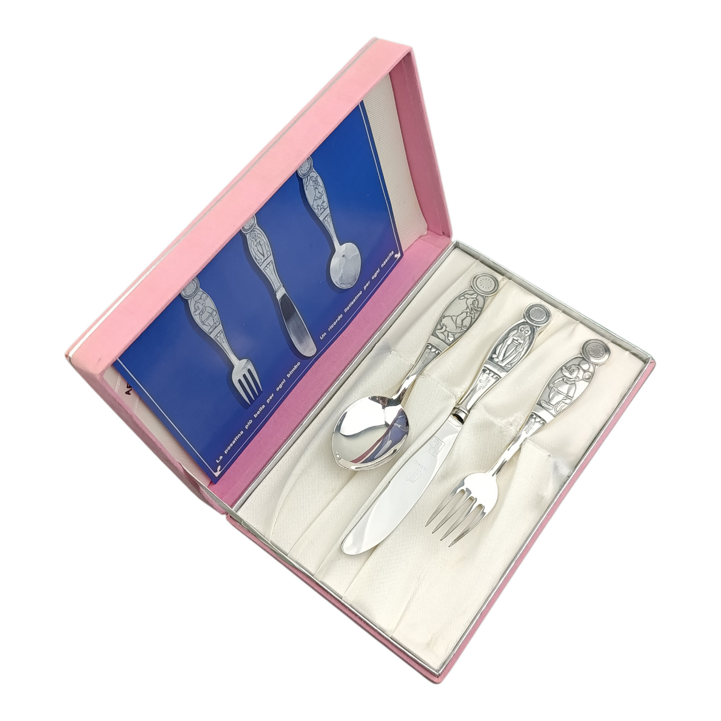 Set Posate Disney Bimbo Argento