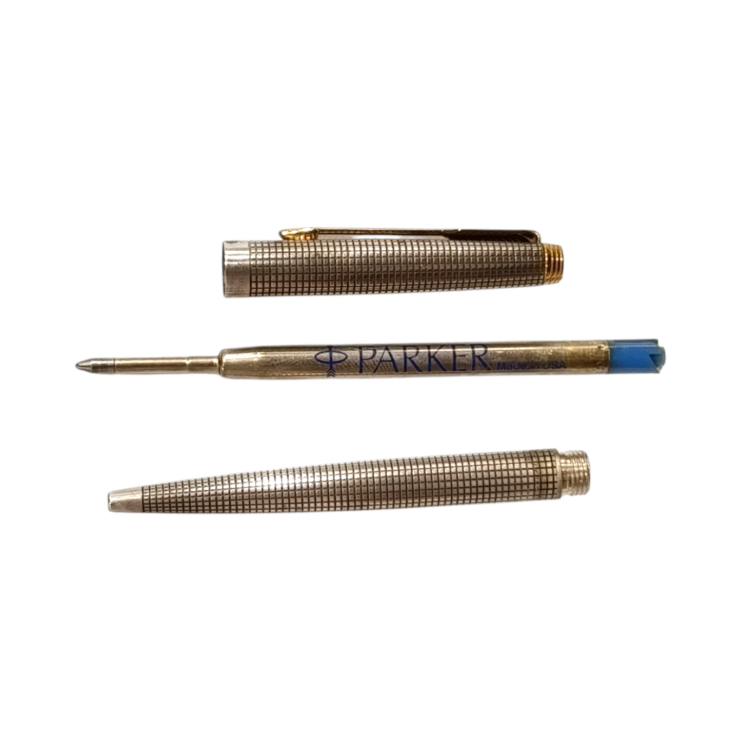 Penna a Sfera Parker Argento Sterling 925