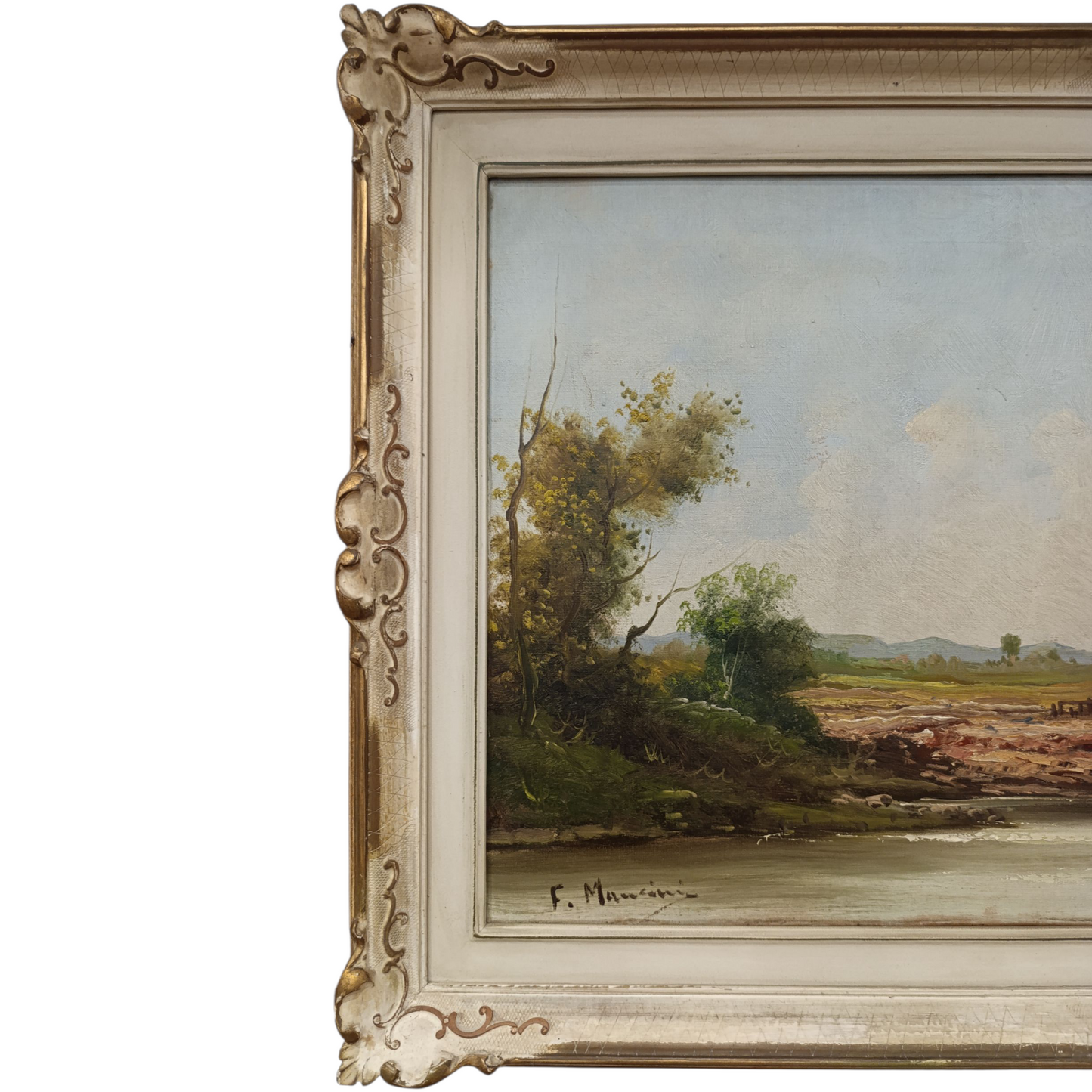 Quadro Dipinto Di Francesco Mancini