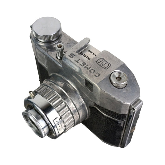 Fotocamera Bencini Comet S Con Supporto Flash E Ricambi Flashcube