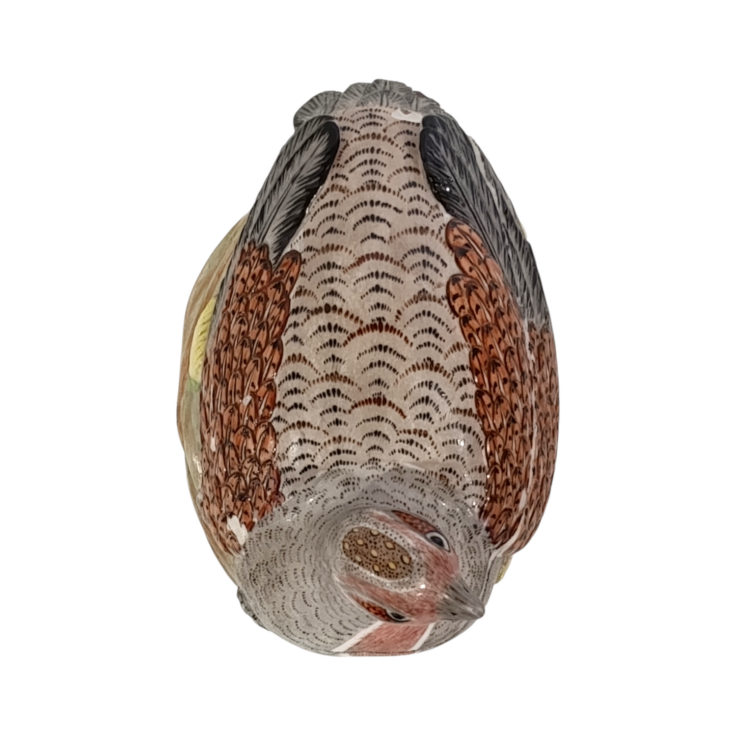 Zuppiera Porcellana Pernice Nel Nido