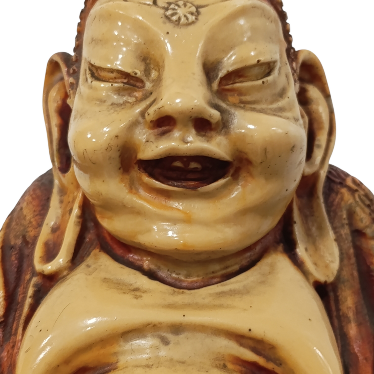 Statua Budda Sorridente Vintage