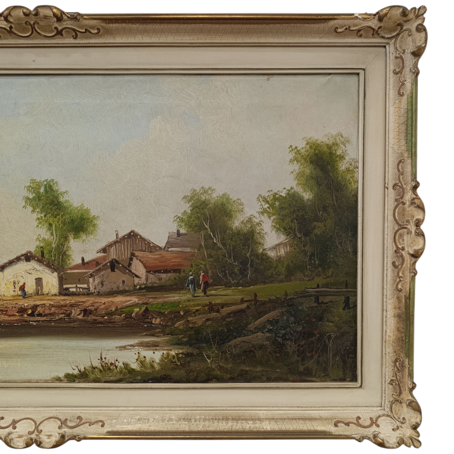 Quadro Dipinto Di Francesco Mancini