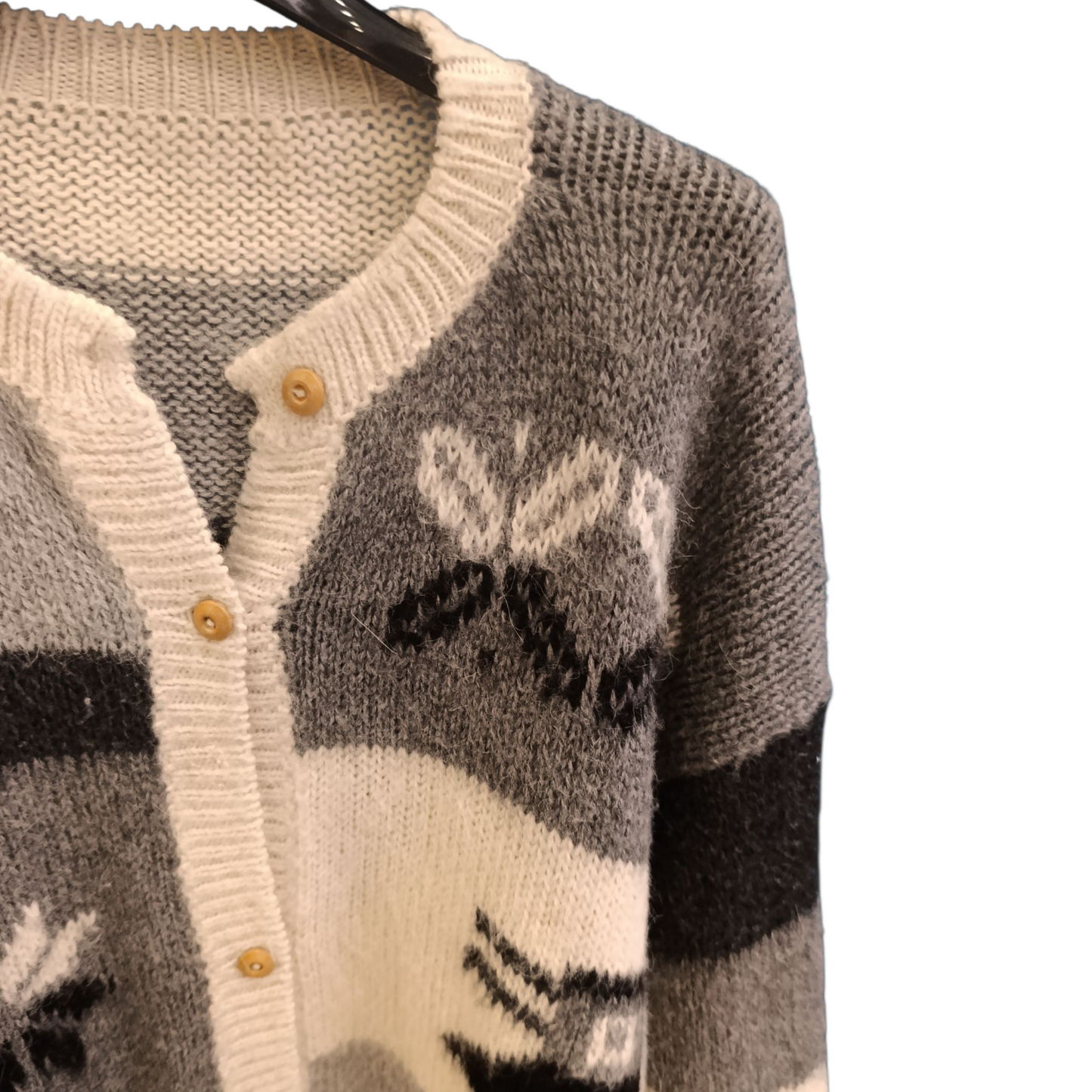 Cardigan Donna Vintage Lana Natalizio