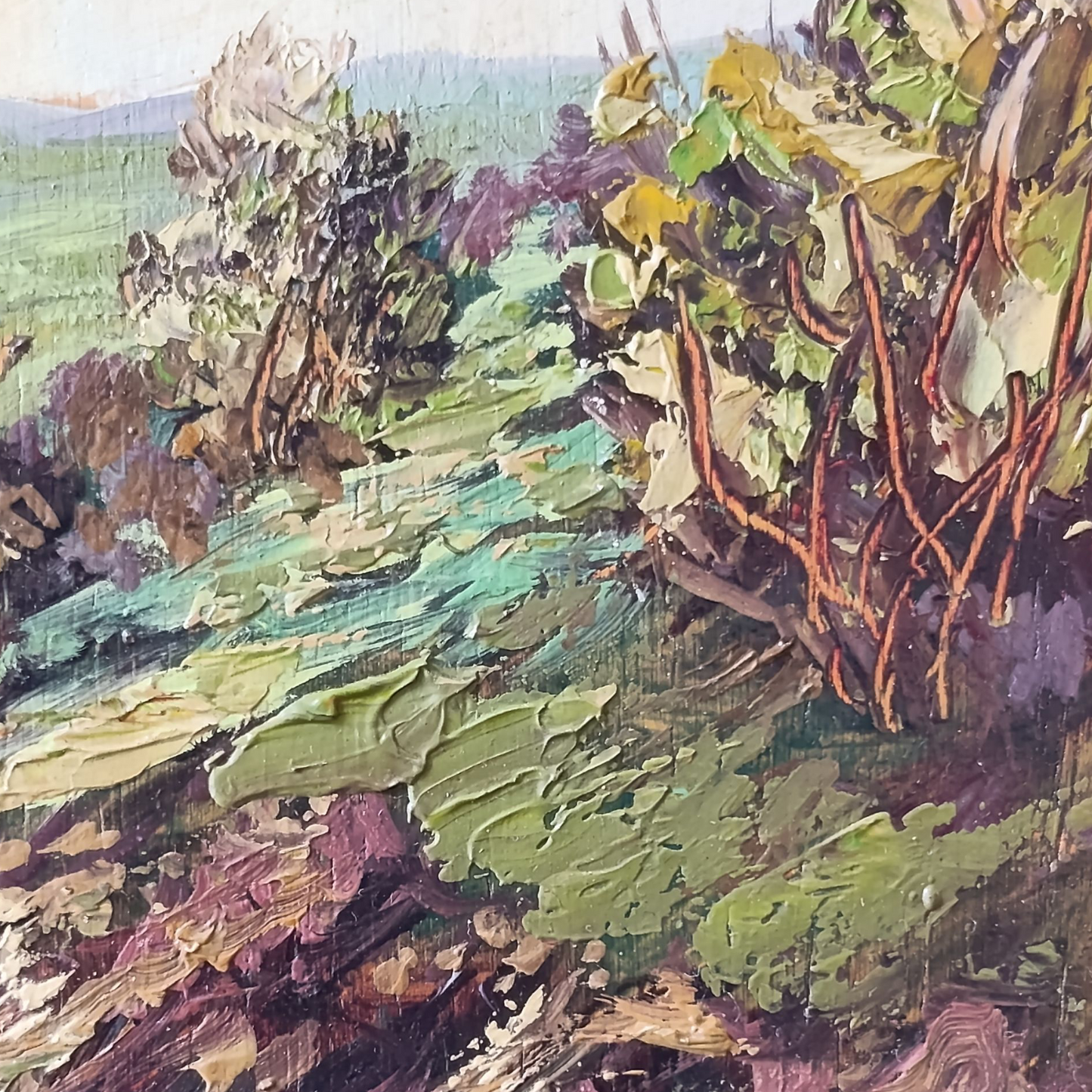 Dipinto Olio Su Tela Di Fornasari