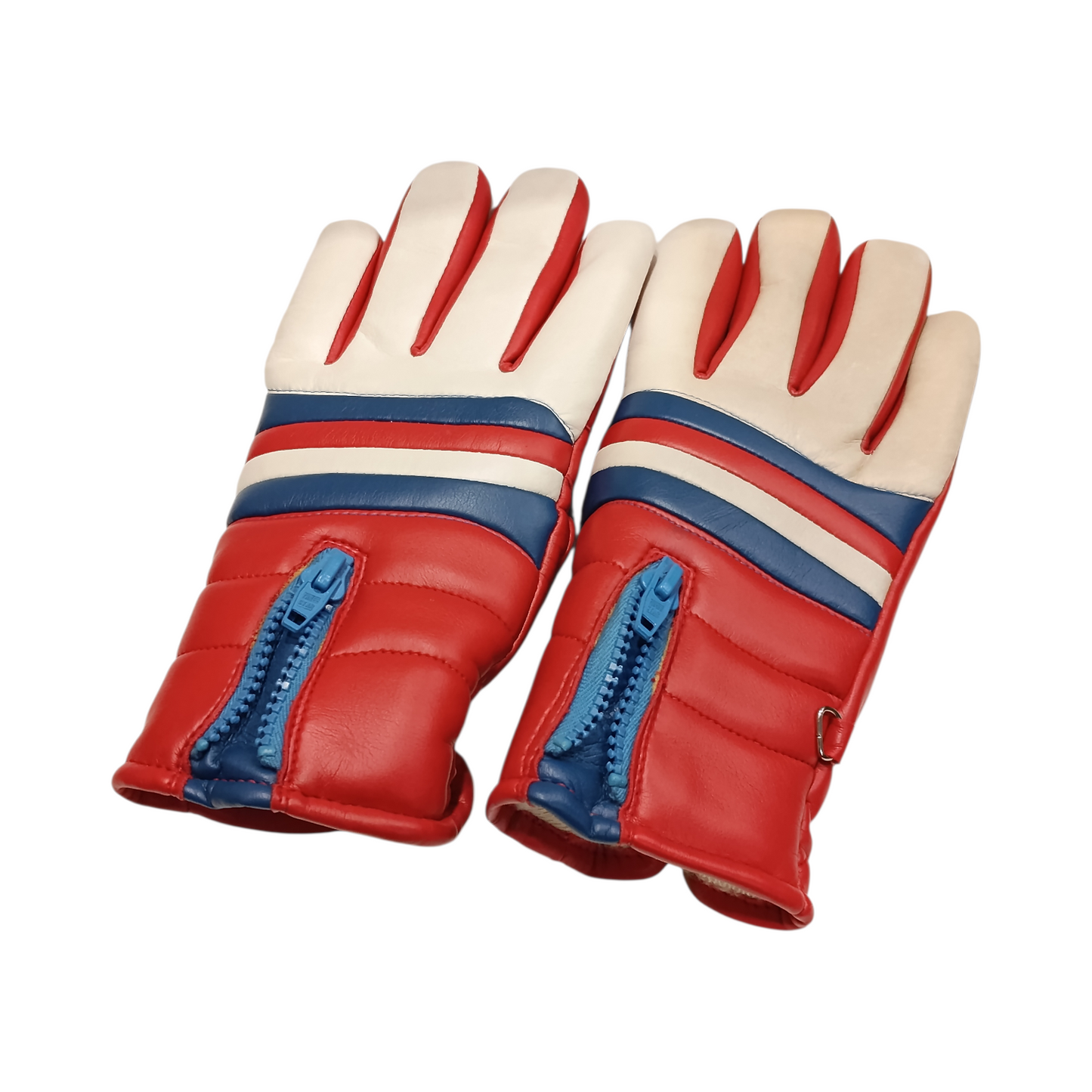 Guanti Sci In Pelle Vintage Anni 80