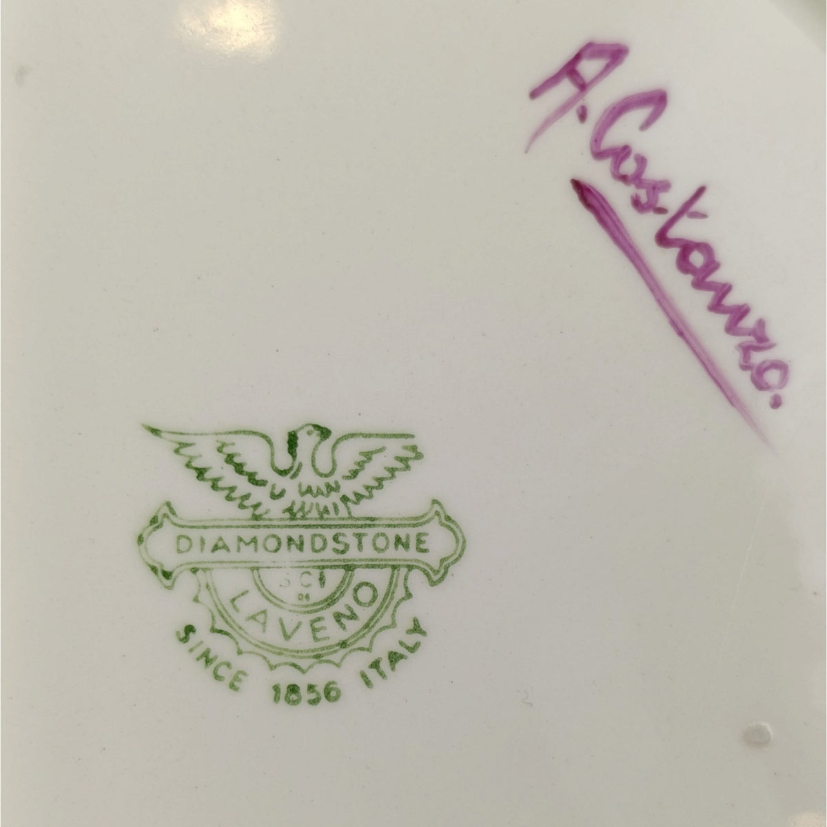 Piatto Ceramica Laveno SCI A. Costanzo