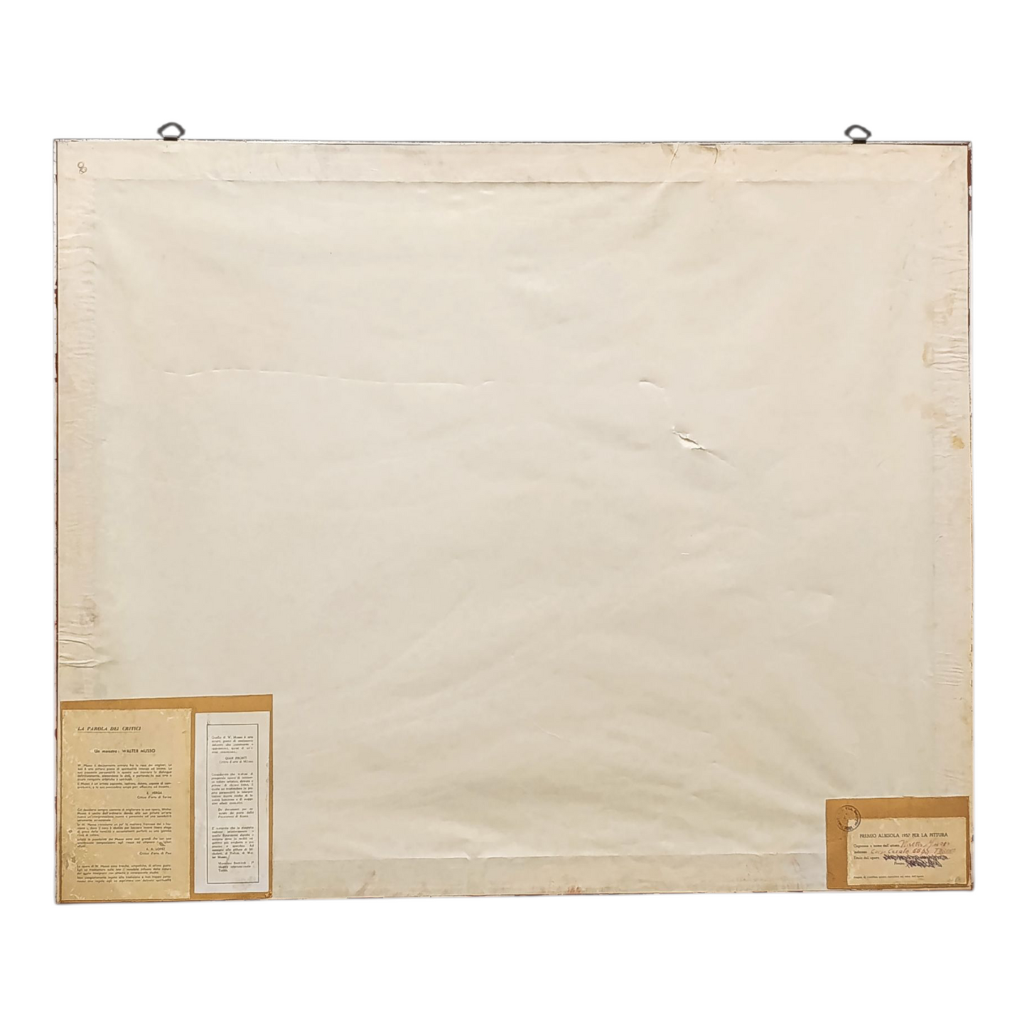 Dipinto Olio Su Tela Di Walter Musso