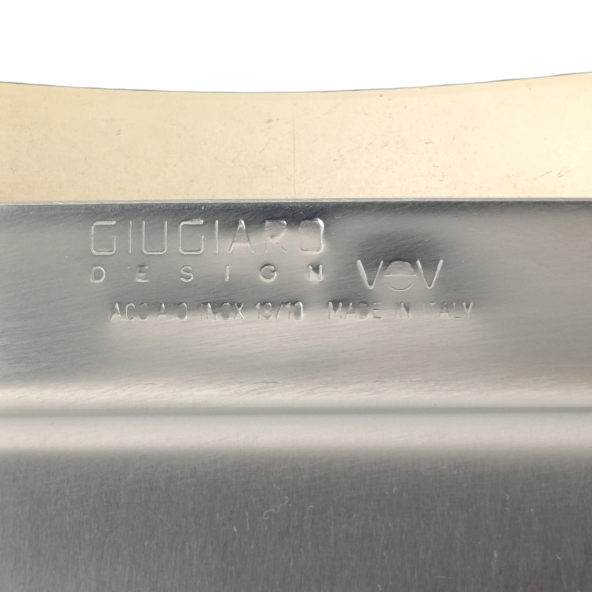 Vassoio Acciaio Vev Design Giugiaro