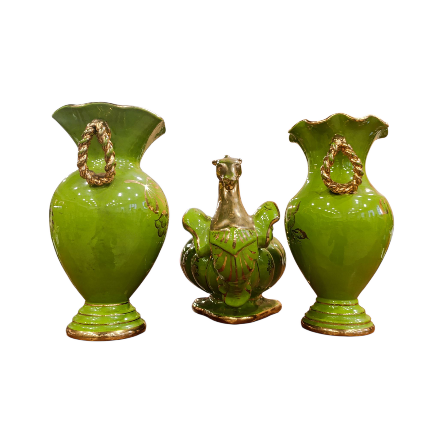 Trittico Ceramica Fiorentina Anni 50