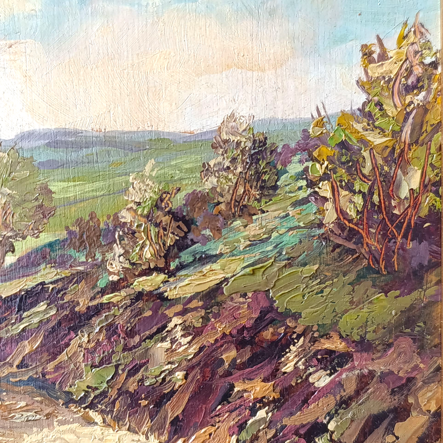 Dipinto Olio Su Tela Di Fornasari