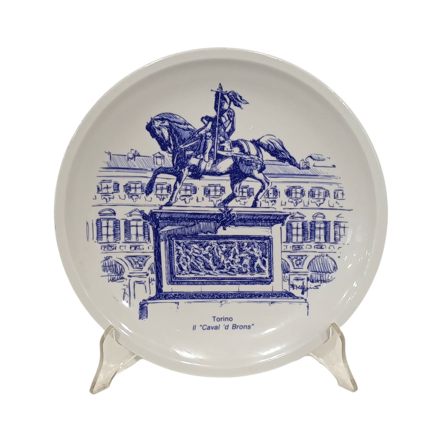 Set 4 Piatti Da Collezione Torino RCM