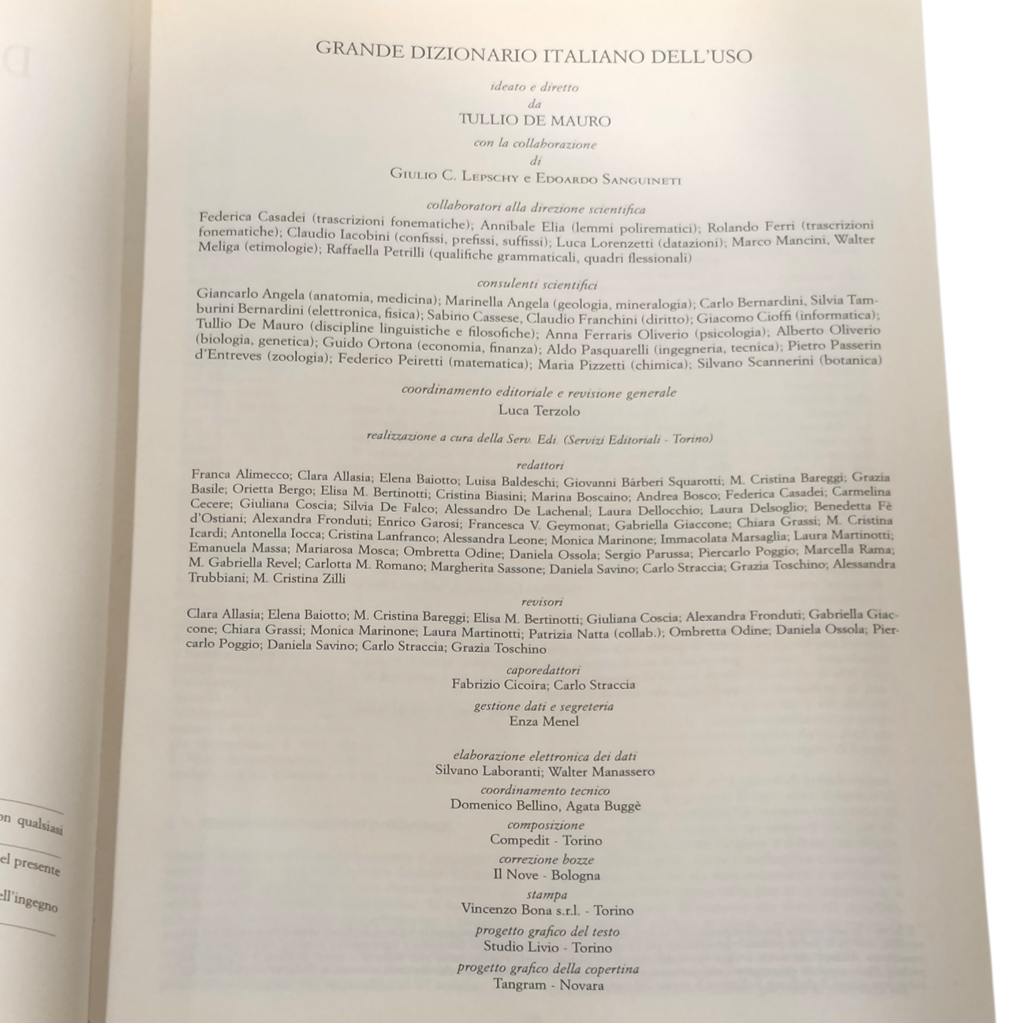 Grande Dizionario Italiano Dell'Uso
