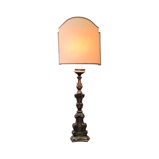 Lampada Da Tavolo Candelabro Dell'800