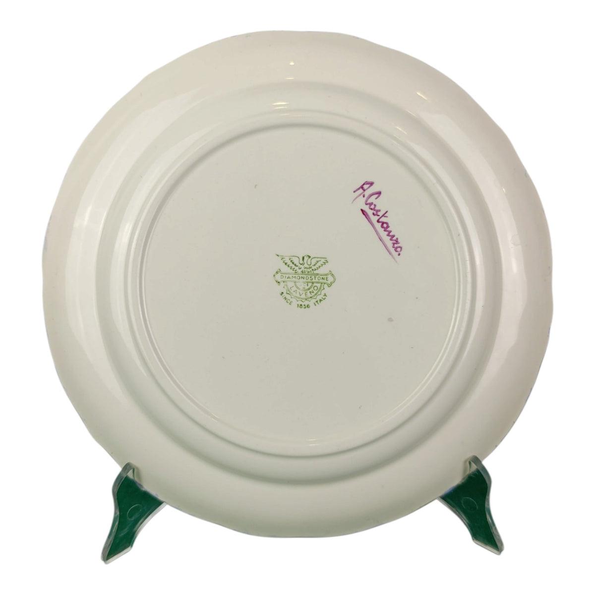 Piatto Ceramica Laveno SCI A. Costanzo