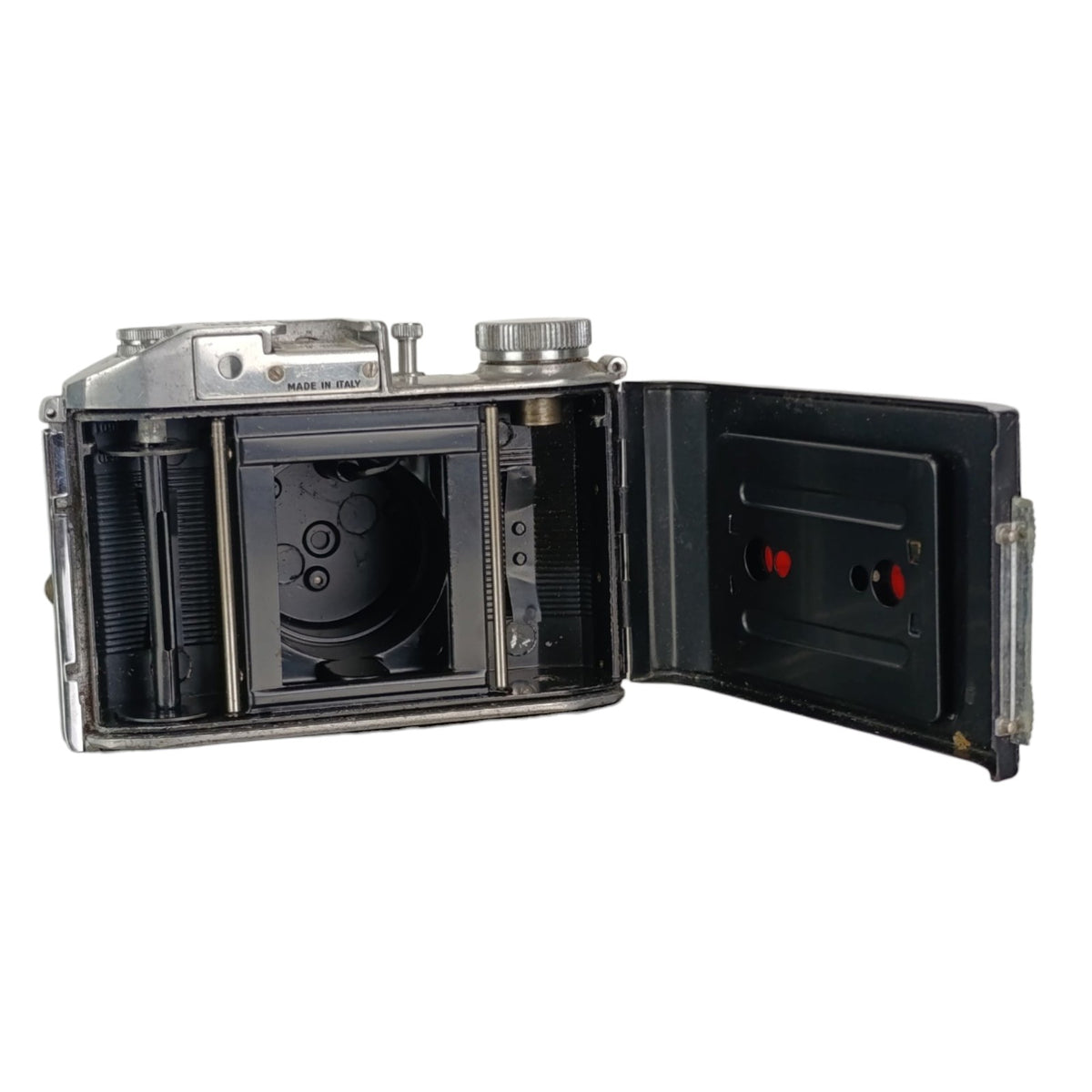Fotocamera Bencini Comet S Con Supporto Flash E Ricambi Flashcube