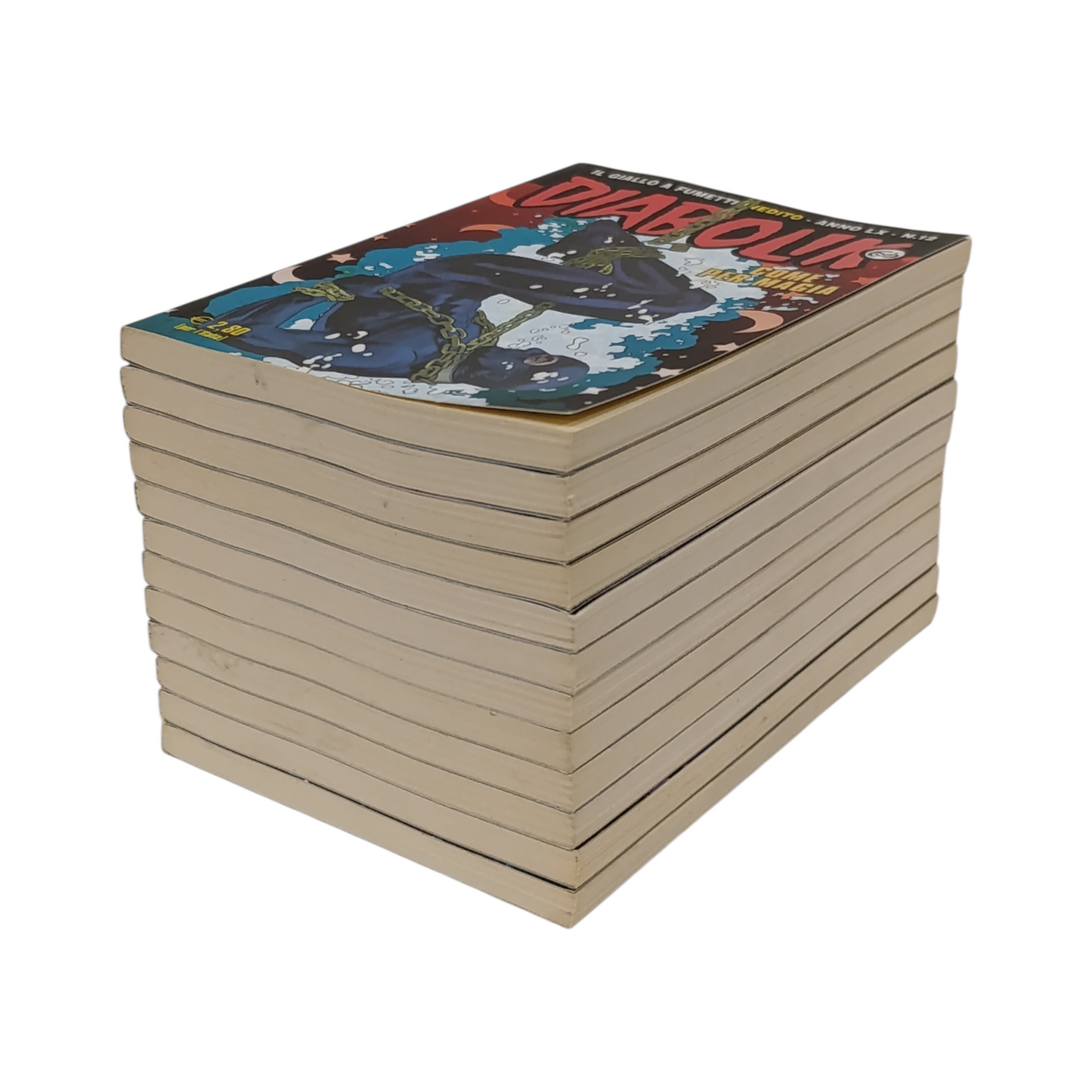 Lotto 12 Fumetti Diabolik Anno LX (2021)