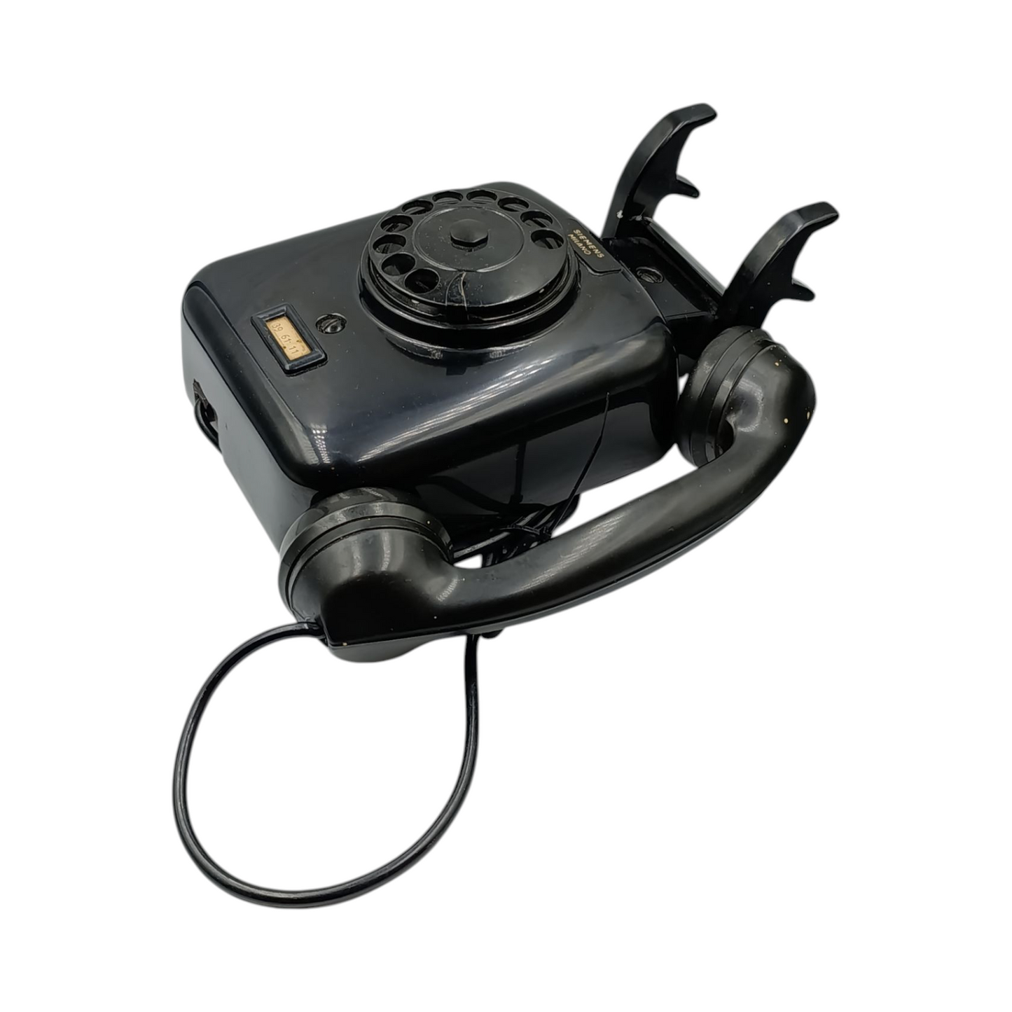 Telefono A Disco Da Parete Simens SH36 Anni 30-40