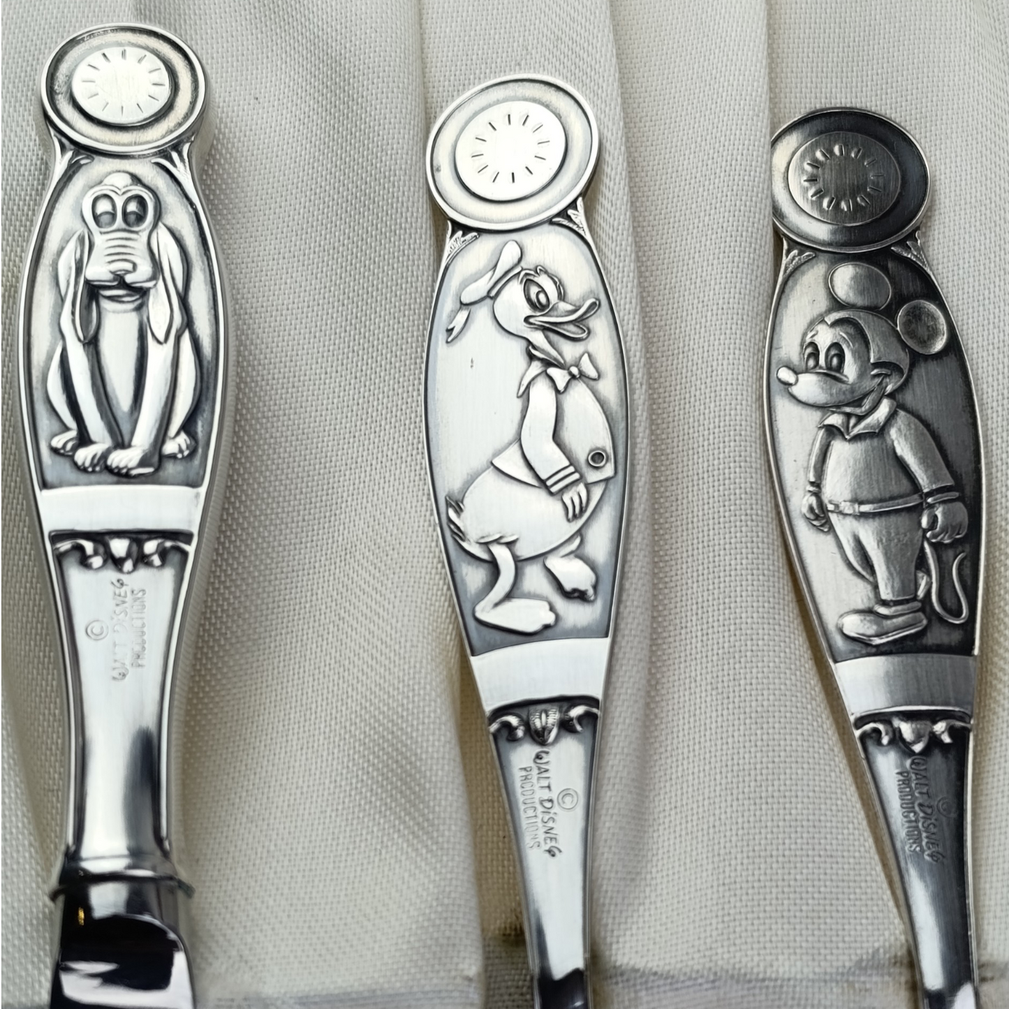 Set Posate Disney Bimbo Argento