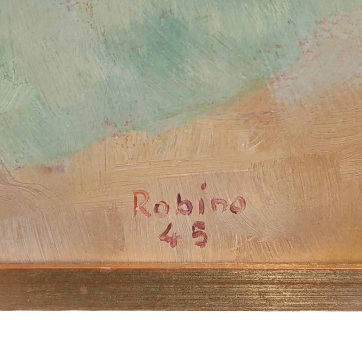Quadro Dipinto Olio Su Legno Paesaggio Autunnale Di Stefano Robino
