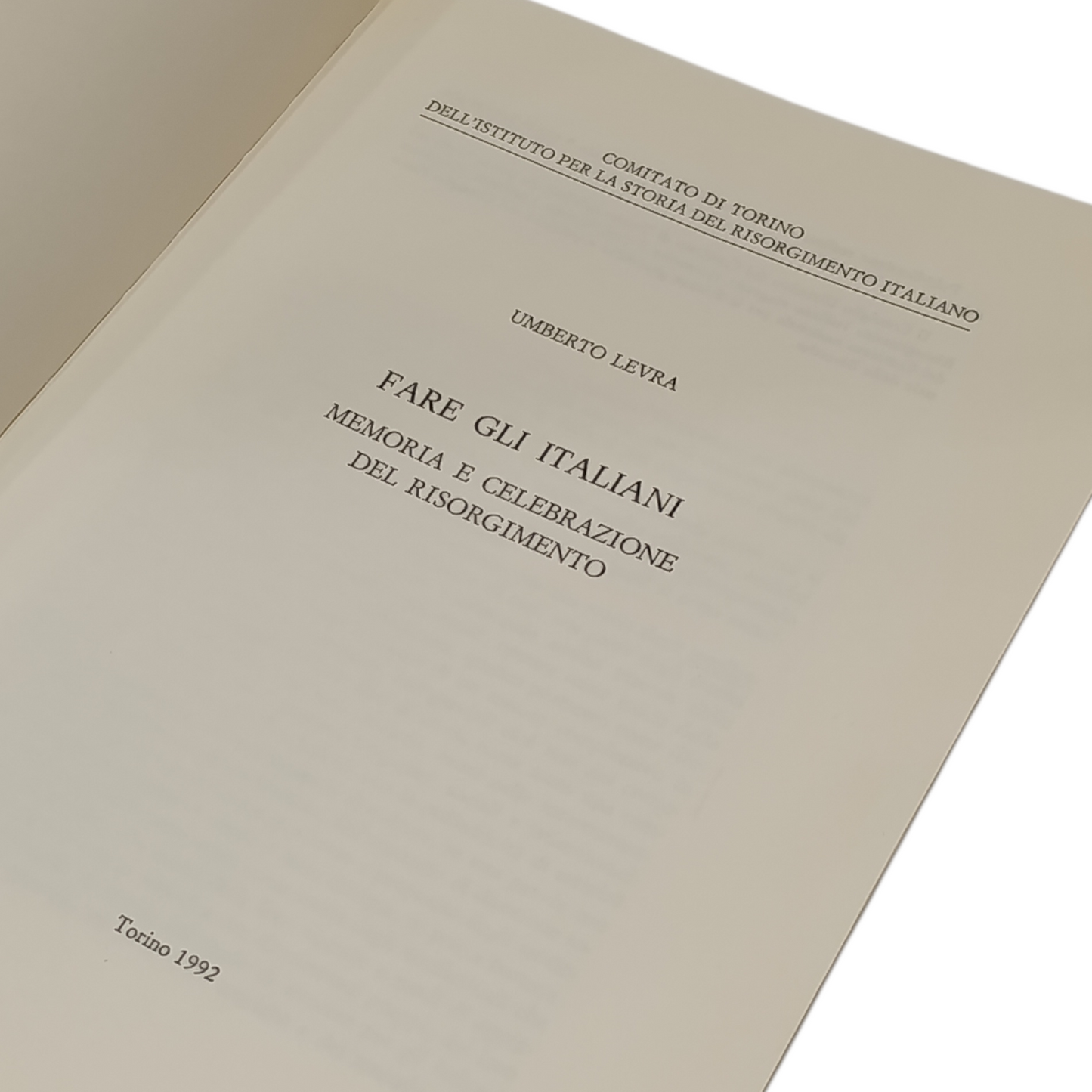 Libro Fare Gli Italiani Memoria E Celebrazione Del Rinascimento