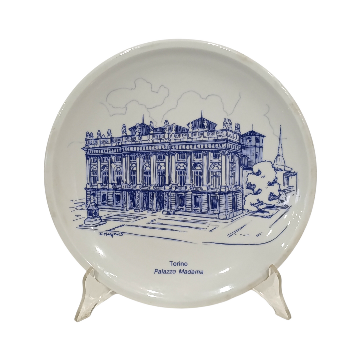 Set 4 Piatti Da Collezione Torino RCM